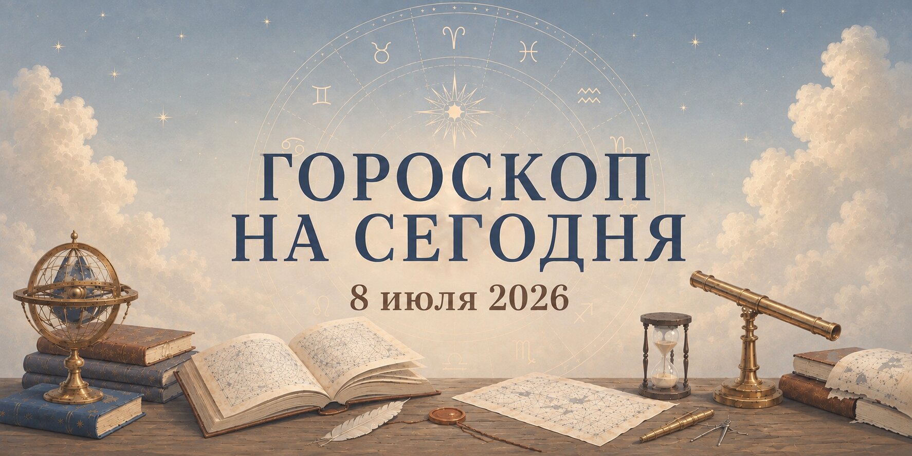 Астропрогноз на субботу, 8 августа 2026