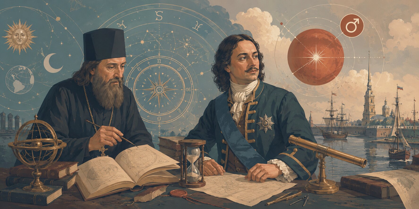 Симеон Полоцкий: астролог Петра I и звезда Марса